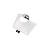 Spot de Embutir Angular Taschibra Piazza Mr16 Gu10 Quadrado Bivolt Branco 15090378 - 2