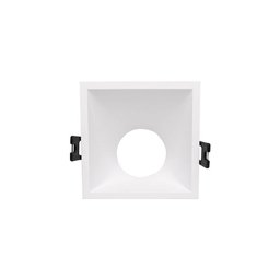 Spot de Embutir Angular Taschibra Piazza Mr16 Gu10 Quadrado Bivolt Branco 15090378 - 1