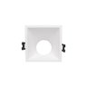 Spot de Embutir Angular Taschibra Piazza Mr16 Gu10 Quadrado Bivolt Branco 15090378 - 1