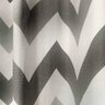 CORTINA QUARTO/SALA 250X300CM CHEVRON CINZA C/ ALMOFADA - 3