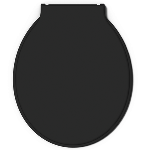 Assento Tampa para Vaso Sanitário Oval Especial Berllart Preto Durín