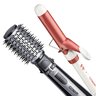 Escova Rotating Diamond Brilliance Air Brush e Modelador de Cachos Conair Infusion | 220V - 1