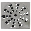 Ver imagem 1 de Kit 10 Grelha Quadrada 15 X 15cm com Anti-inseto em Abs Modelo Ii Astra