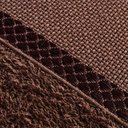 Ver imagem 2 de Toalha de Banho Artesanato Belíssima Bordar Ponto Cruz Perfeito Estilo Tabaco