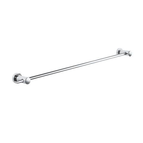 Suporte Toalheiro Banheiro Porta Toalha Reto Banho Inox:Cromado