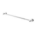 Ver imagem 3 de Suporte Toalheiro Banheiro Porta Toalha Reto Banho Inox:Cromado