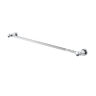 Suporte Toalheiro Banheiro Porta Toalha Reto Banho Inox:Cromado - 3