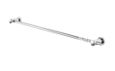 Ver imagem 3 de Suporte Toalheiro Banheiro Porta Toalha Reto Banho Inox:Cromado