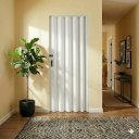 Ver imagem 1 de Porta Sanfonada de PVC 210cm x 80cm Belplast Branco