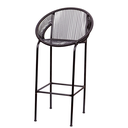 Ver imagem 1 de Banqueta Cancun Alta Balcão Preta