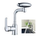 Ver imagem 1 de Torneira Monocomando Cozinha Rotaçao 360 Graus Quatro Jatos de Agua Misturador Agua Quente Frio Mesa
