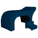 Ver imagem 2 de Maca Estética Luxo Suede Cores - DS Estoafados DS Estofados Maca Estofada Azul Marinho