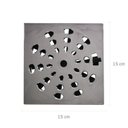 Ver imagem 2 de Kit 3 Grelha Quadrada 15x15cm com Anti-inseto em Abs Astra