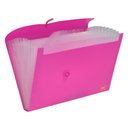 Ver imagem 2 de Pasta Sanfonada A4 com 12 Divisões 325x230mm 649PP-RS - DAC