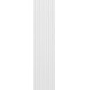 Ver imagem 1 de Painel Ripado Decorativo 50cm X 230cm para Sala ou Cozinha Cor:branco