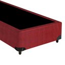 Ver imagem 3 de Base Box Solteiro Vermelho 38x88x188