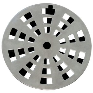 Kit 7 Grelha Redonda com Diâmetro de 15cm e com Anti-inseto em Abs Astra