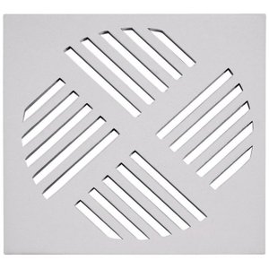 Kit 3 Grelha Quadrada com 15 X 15cm em Alumínio Astra