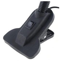 Luminaria Articulavel de Mesa com Garra Escritorio Presilha Sala Trabalho Abajur Braslu Garra / Bsl3 - 6