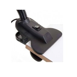 Luminaria Articulavel de Mesa com Garra Escritorio Presilha Sala Trabalho Abajur Braslu Garra / Bsl3 - 9
