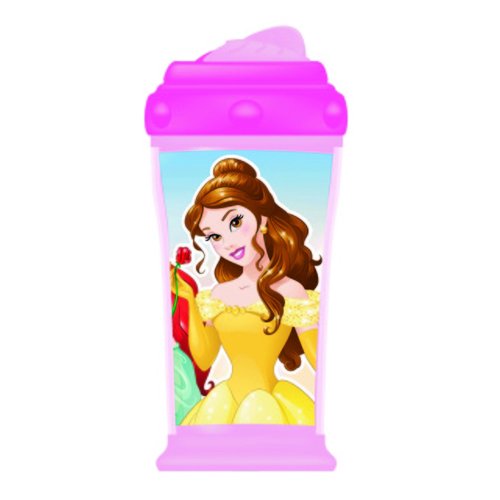 Copo Multilaser BB090 C/ Canudo Silicone Princesas - 1