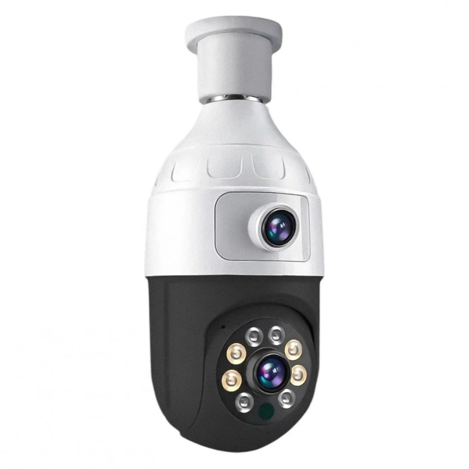 Câmera de Segurança Satellite a-CAM8003D 4MP Wi-Fi Visão Noturna Detecção de Movimento Branco 360° V