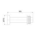 Ver imagem 4 de Tubo de Ligação para Bacia Sanitária Docol Chrome 589206 20cm Cromado