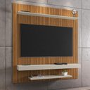 Ver imagem 2 de Painel Sala Leme para Tv até 60 Polegadas Naturalle/off White