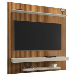 Painel Sala Leme para Tv até 60 Polegadas Naturalle/off White - 1