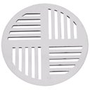 Ver imagem 1 de Kit 7 Grelha Redonda com Diâmetro de 15cm em Alumínio Astra