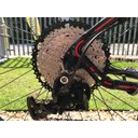 Ver imagem 6 de BICICLETA ARO 29 KSW 11V ABSOLUTE TAM. 17 SUSPENSÃO AR VERMELHA