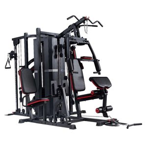 Estação Multifuncional de Musculação 5 Frentes Preto Bonafit