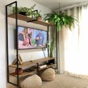 Ver imagem 6 de Estante Industrial para Tv Urban de Parede 150x34x184 Cm