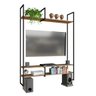 Estante Industrial para Tv Urban de Parede 150x34x184 Cm - 2