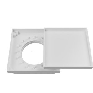 Kit 7 Ralo Oculto Quadrado 10x10cm Astra