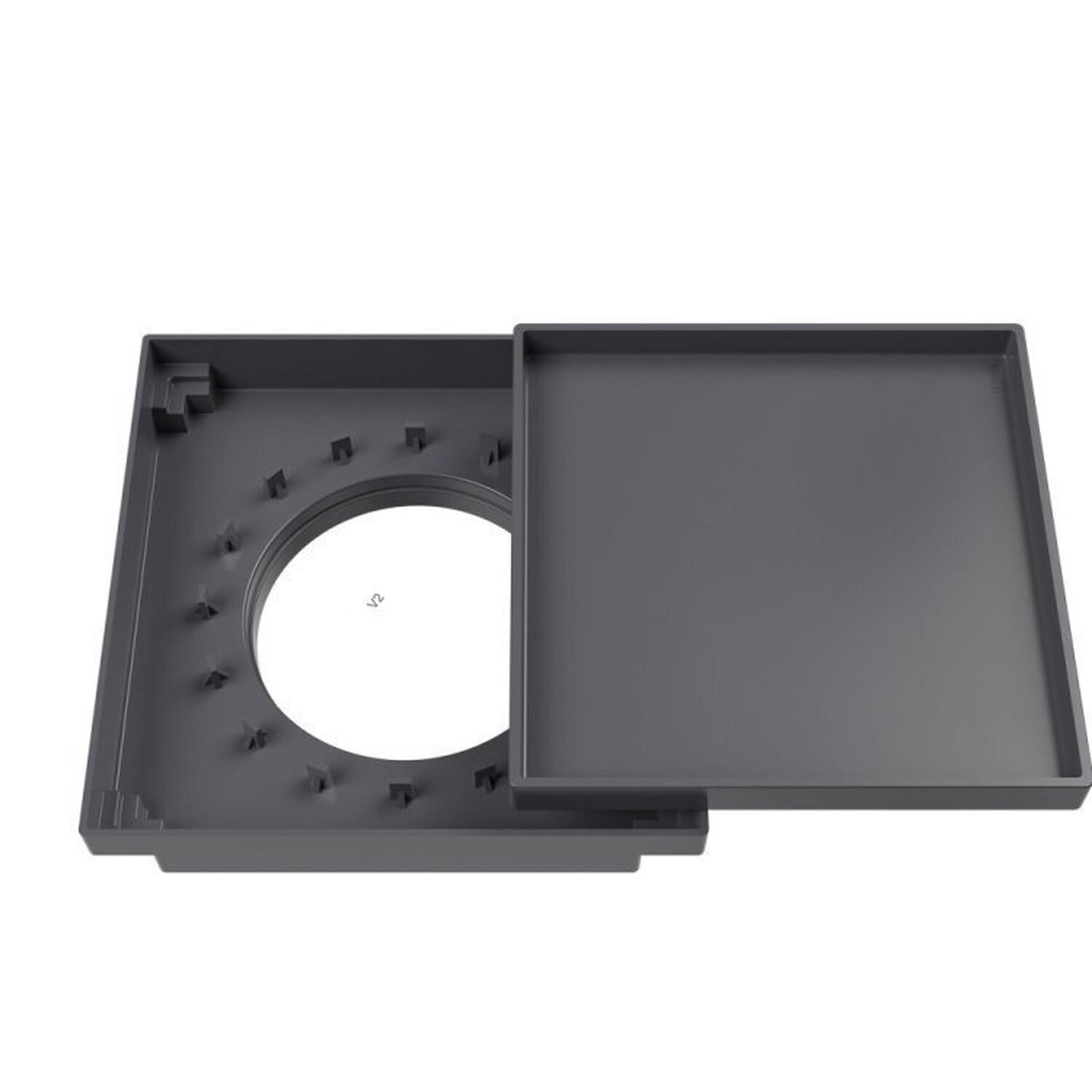 Kit 3 Ralo Oculto Quadrado 10x10cm Astra - 5
