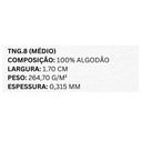 Ver imagem 4 de Tecido Preparado para Tela de Pintura - 1.70m X 6m