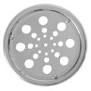 Ver imagem 1 de Kit 7 Grelha Redonda em Aço Inox com Caixilho Ø15cm Astra