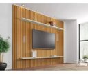 Ver imagem 1 de Painel para Tv de até 75 Polegadas Ripado 2 Prateleiras Roma:cinamomo/off White