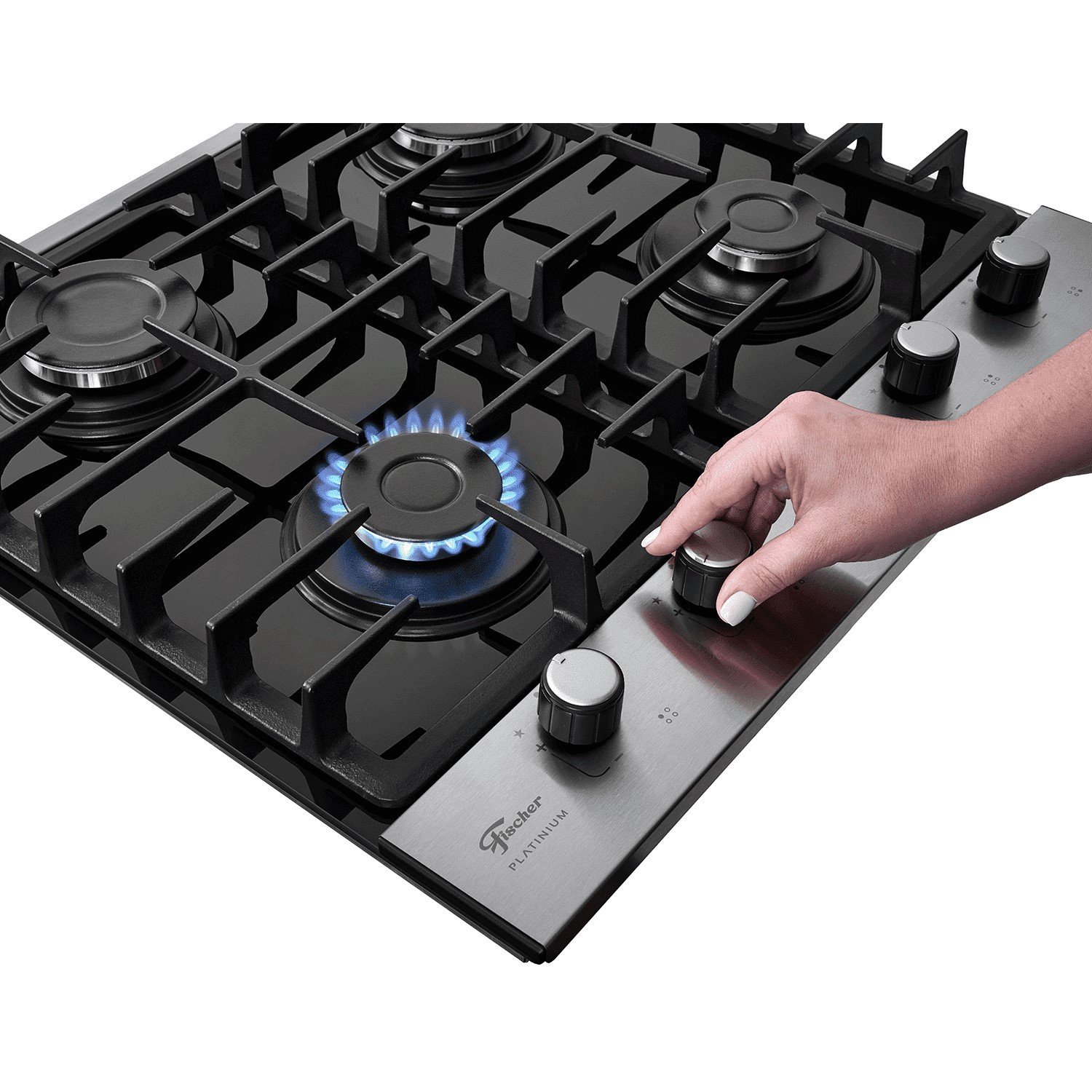 Fogão Cooktop Fischer 4 Bocas Platinium 33800-92121 - 6