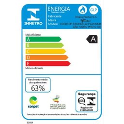 Fogão Cooktop Fischer 4 Bocas Platinium 33800-92121 - 7