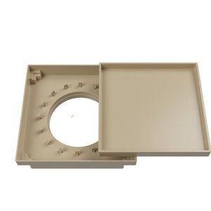 Kit 5 Ralo Oculto Quadrado 15x15cm Astra