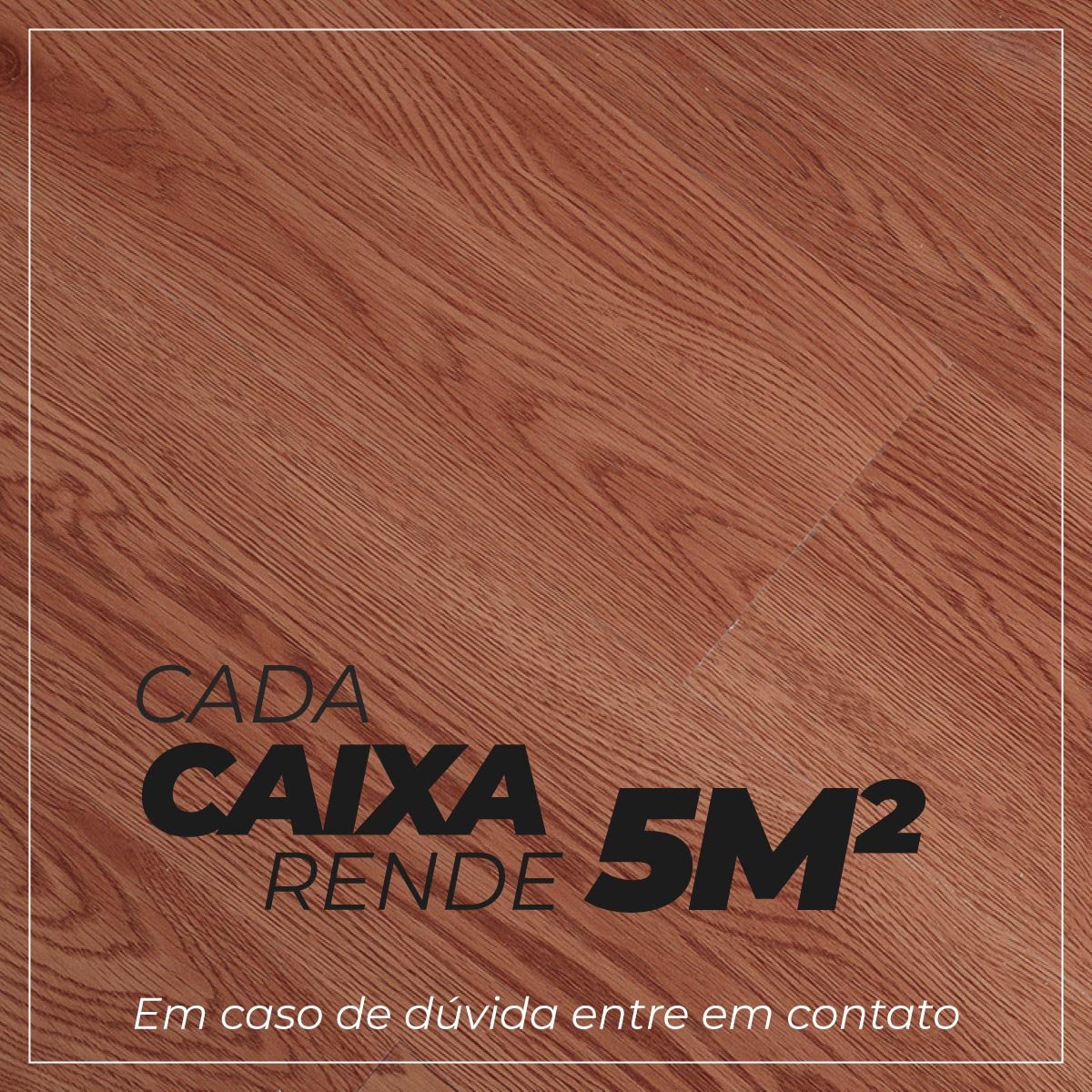 Piso Vinílico Autocolante Residencial 2mm Madeira Mogno M13 - Caixa com 5m² Artana Multistore - 3