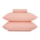 Ver imagem 2 de Jogo Cama Simples Altenburg 3pc Liso Toque Acetinado Rosa Lunar