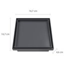 Ver imagem 3 de Kit 5 Ralo Oculto Quadrado 15x15cm Astra