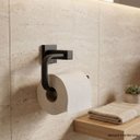 Ver imagem 2 de Porta Papel Higiêncio para Banheiro Athena 26309 Meber - Preto