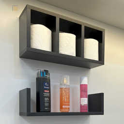 Kit Prateleira Nicho 2 Peças P/ Decoração Banheiro Quarto - 5