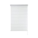 Ver imagem 1 de Persiana Zebra Rolo Dupla 120x260 Branca