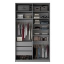 Ver imagem 4 de Guarda-roupa Solteiro 100% Mdf Bp com 2 Portas Zermatt