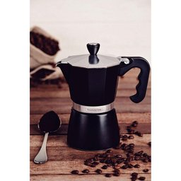 Cafeteira Expresso Italiana Tramontina em Alumínio Preto com Cabo em Nylon 320 Ml Tramontina - 4